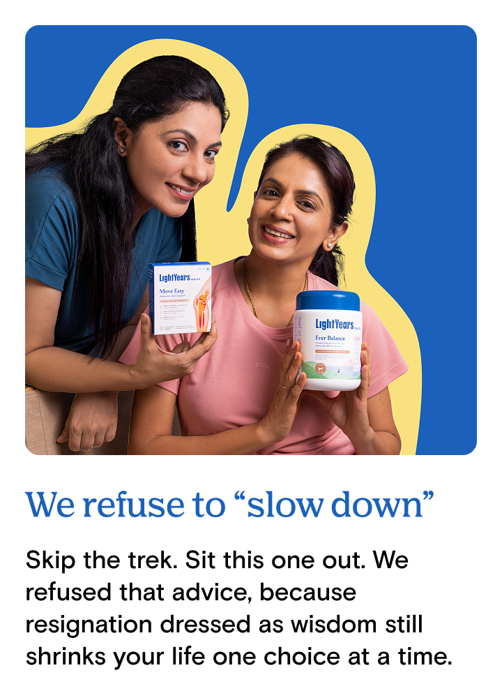 There are three ways people deal with ageing, we chose a fourth.