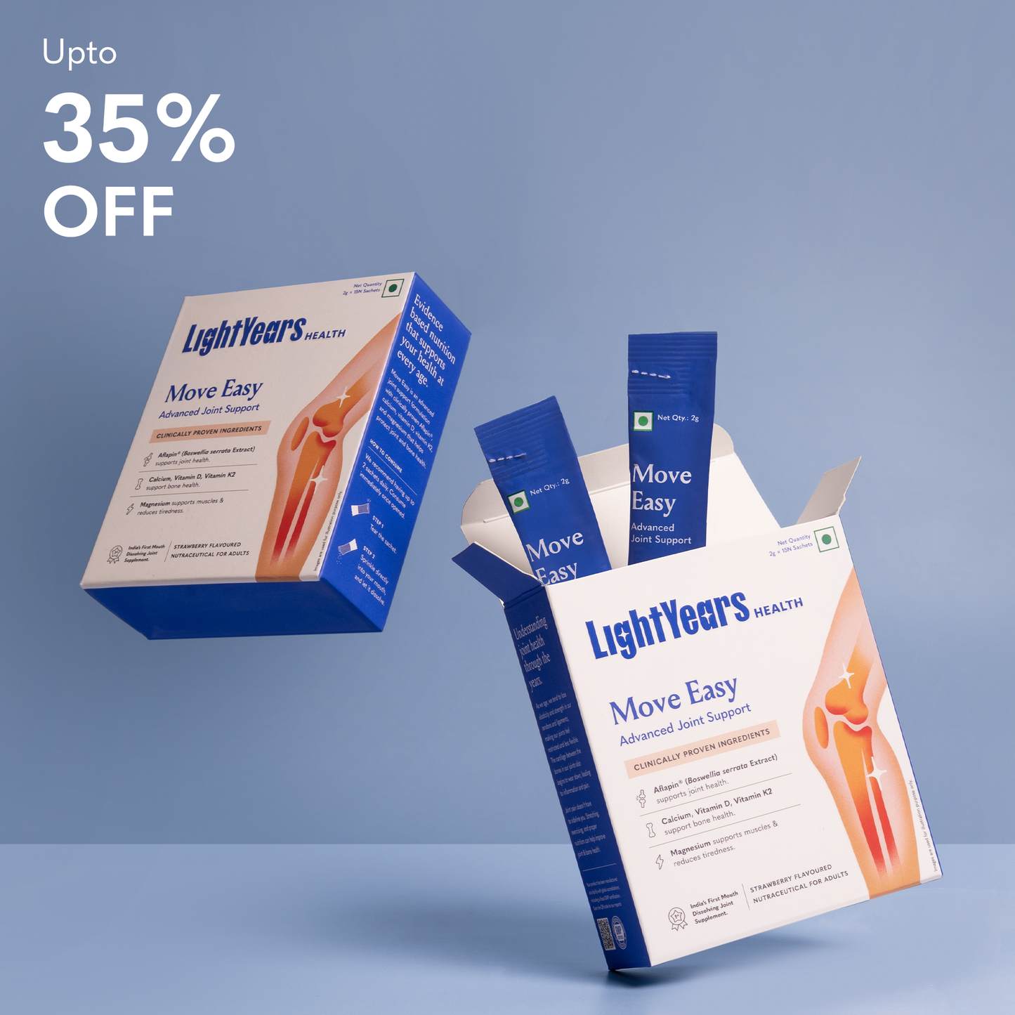 Move Easy | Advanced Joint Support | Clinically Proven Ingredients