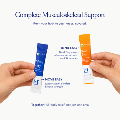 Move Easy & Bend Easy | Advanced Joint & Back Pain Relief Combo
