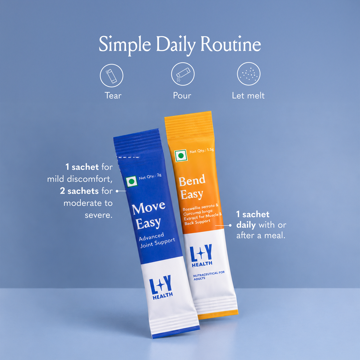 Move Easy & Bend Easy | Advanced Joint & Back Pain Relief Combo