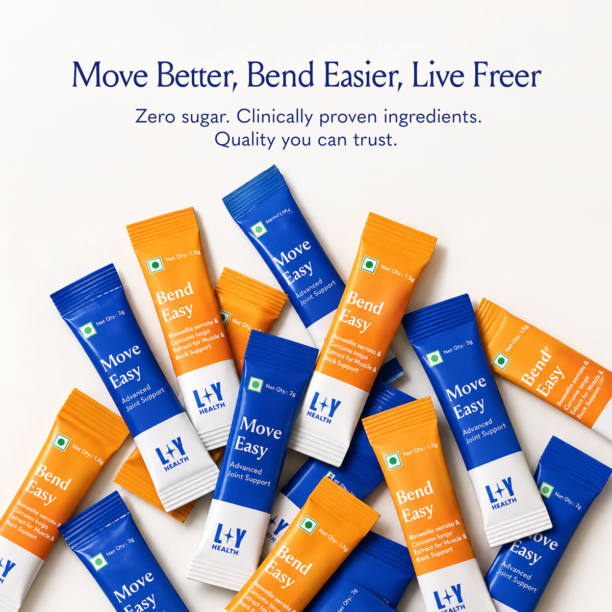 Move Easy & Bend Easy | Advanced Joint & Back Pain Relief Combo