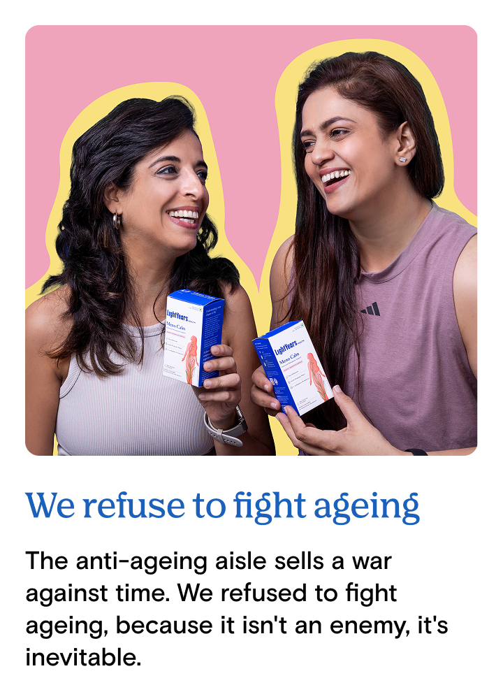 There are three ways people deal with ageing, we chose a fourth.